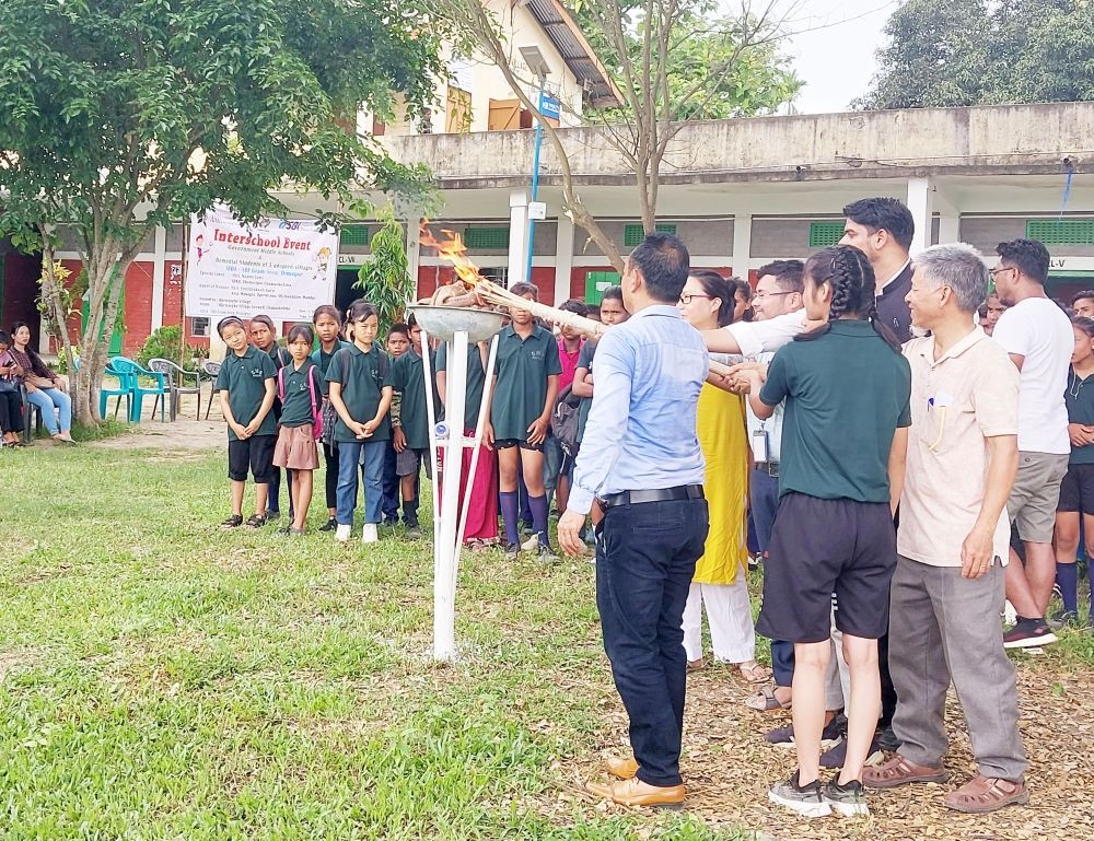 AIDA as part of the SBI Gram Seva programme Dimapur organised an interschool event to mark the 68th year of SBI Foundation Day on July 1.